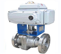 electric O-type cut-off ball valve